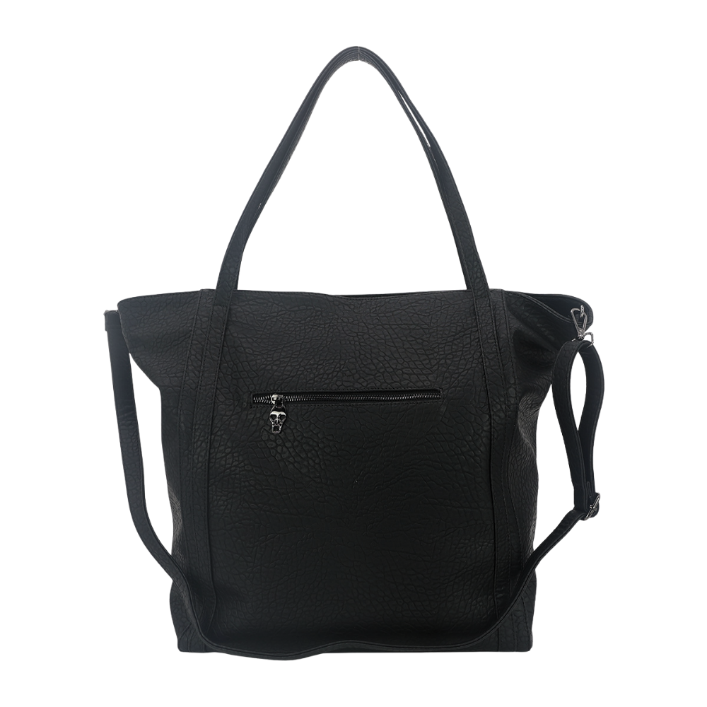 Large Skull Tote in Vinyl