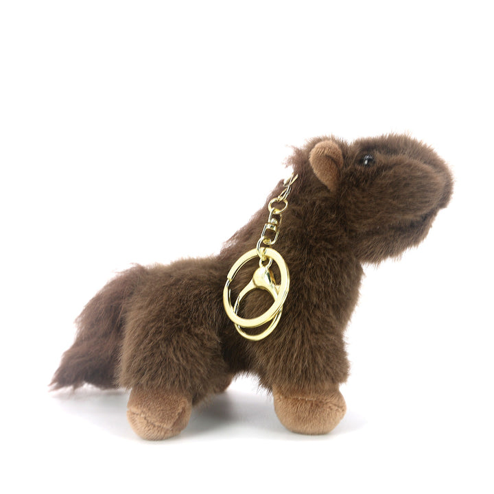 4 pcs Wild Horse Bag Charm / Key Charm in Polyester