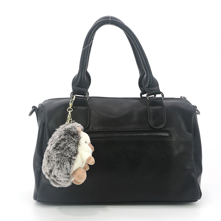4 pcs adorable plushy hedge hog bag charms/ key chains/ key charms