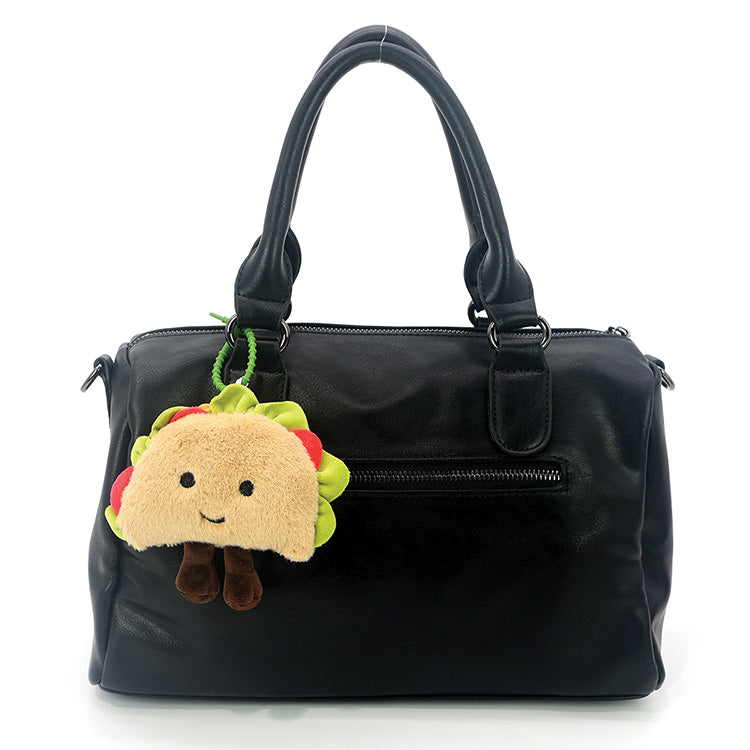 4 pcs plushy taco bag charms/ key chains/ key charms