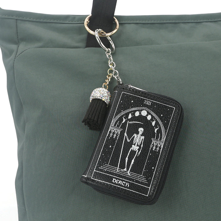 ORACLE BOOK BAG CHARM COIN PURSE IN VINYL