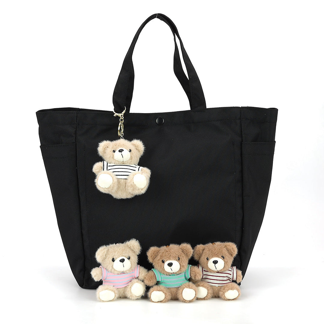 4 PCS CUTSIE BEAR PLUSH KEY CHARM IN POLYESTER