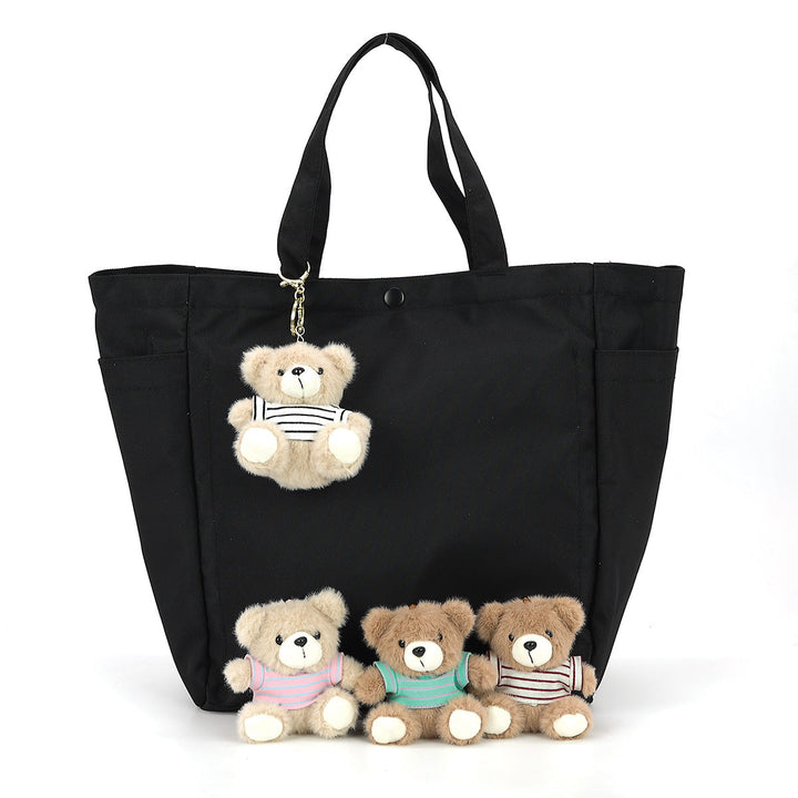 4 PCS CUTSIE BEAR PLUSH KEY CHARM IN POLYESTER