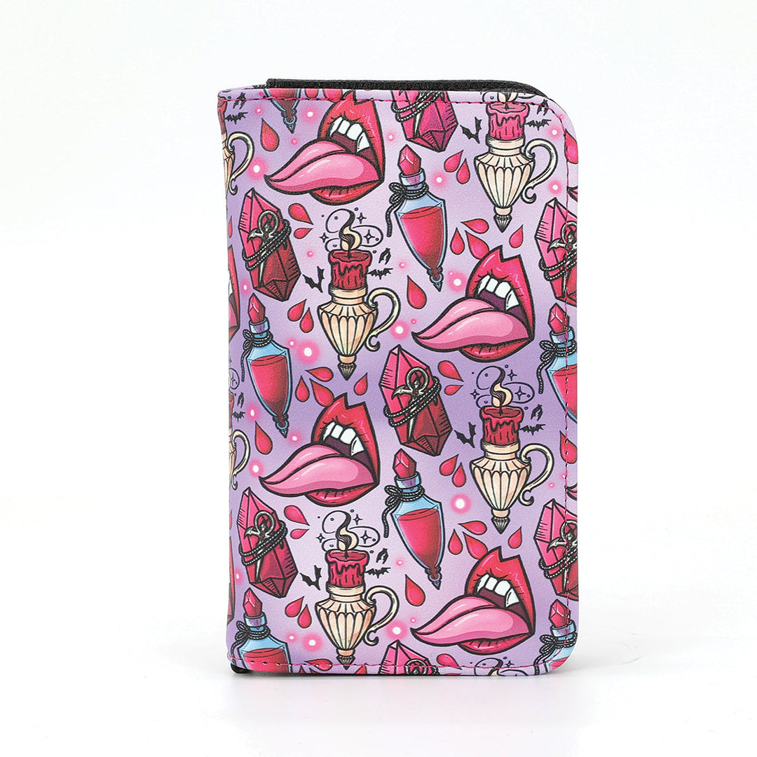 Vampire Tongue Wallet in Vinyl