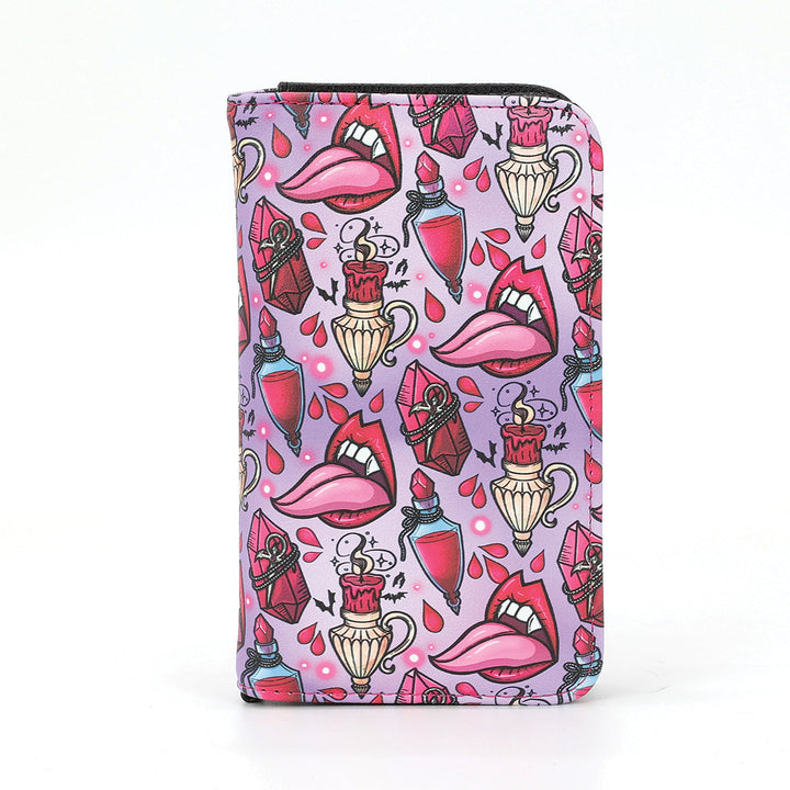 Vampire Tongue Wallet in Vinyl
