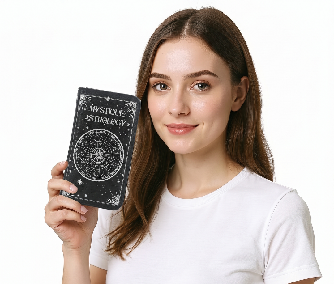 Mystique Astrology Wallet in Vinyl