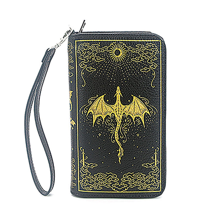 ROMANTASY DRAGON BOOK WALLET IN VINYL