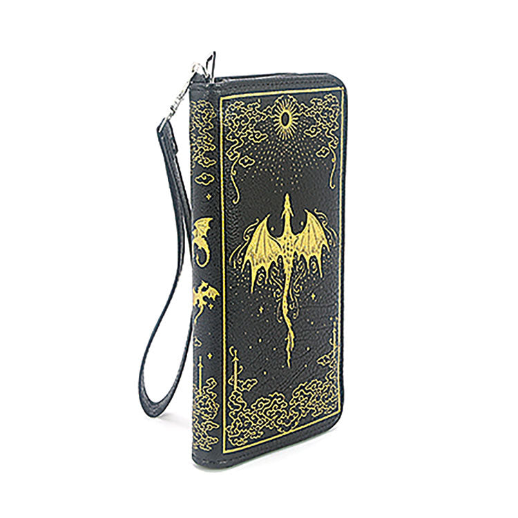 ROMANTASY DRAGON BOOK WALLET IN VINYL
