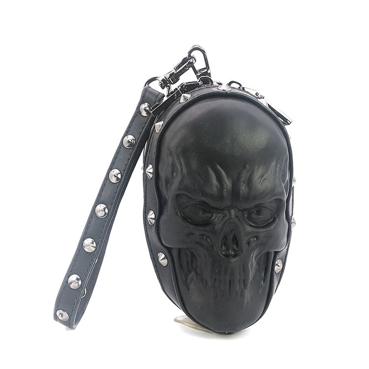 skull face wristlet