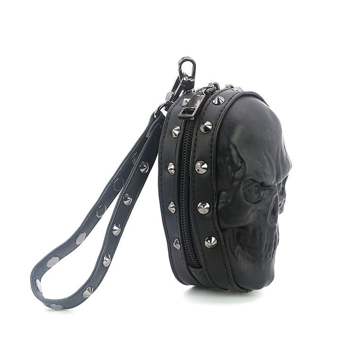 skull face wristlet