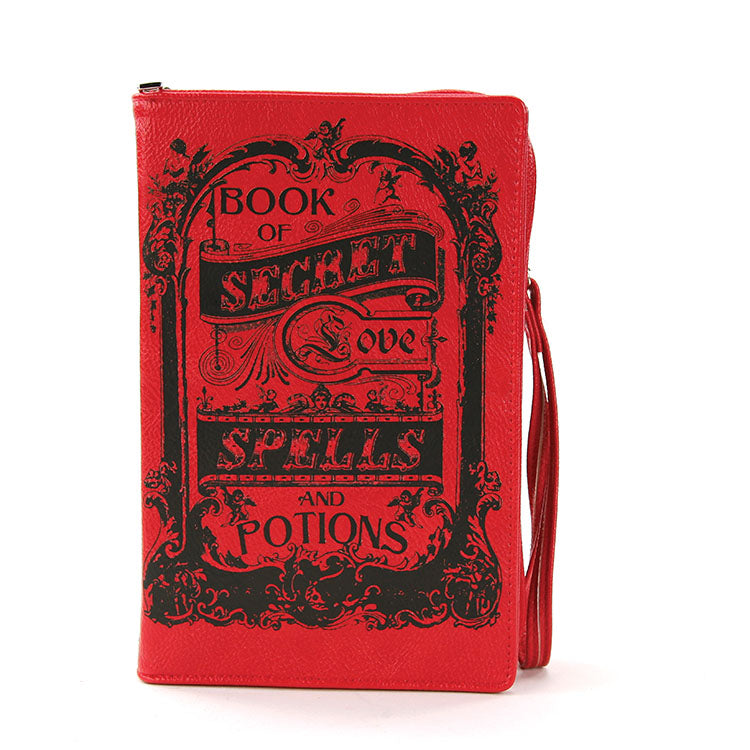 Witch's Library Book Clutch Bag Collection