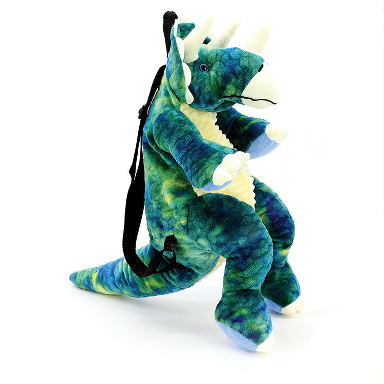 Triceratops Furry Backpack