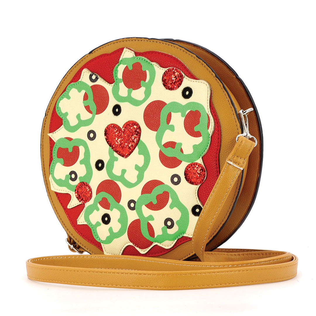 Personal-Sized Pizza Crossbody Bag