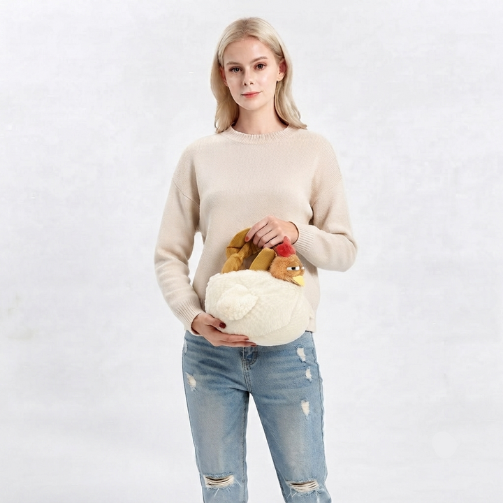 "DON'T BOTHER ME" CHICKEN BAG HANDHELD IN POLYESTER