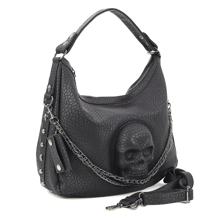 METAL SKULL HOBO IN VINYL
