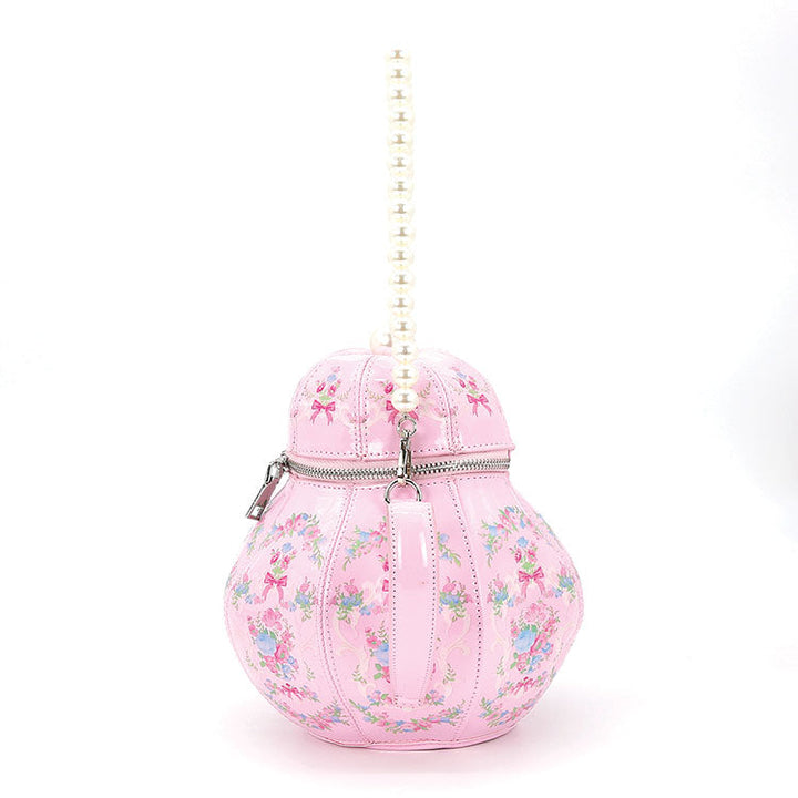 Teapot Crossbody Bag in Vinyl