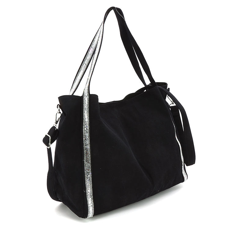 SPARKLY CANVAS TOTE BAG