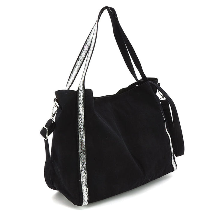 SPARKLY CANVAS TOTE BAG