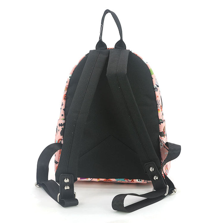 Halloween Black Cat Mini Backpack in Polyester