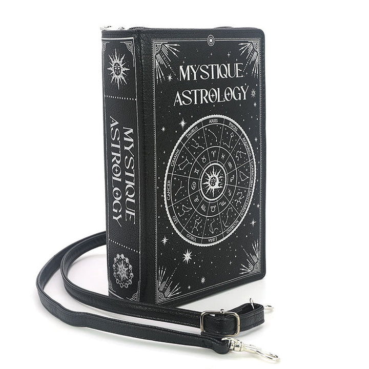 Mystique Astrology Book Clutch Bag in Vinyl
