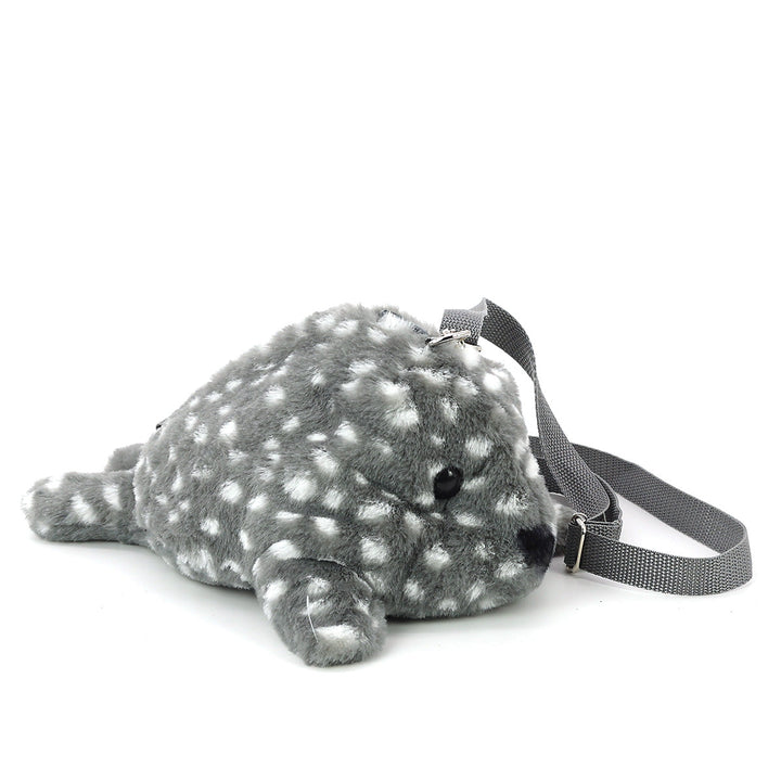 BABY SEAL SHOULDER BAG IN POLYESTER