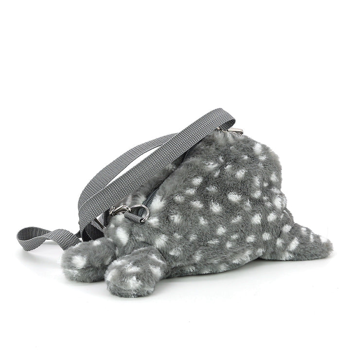 BABY SEAL SHOULDER BAG IN POLYESTER
