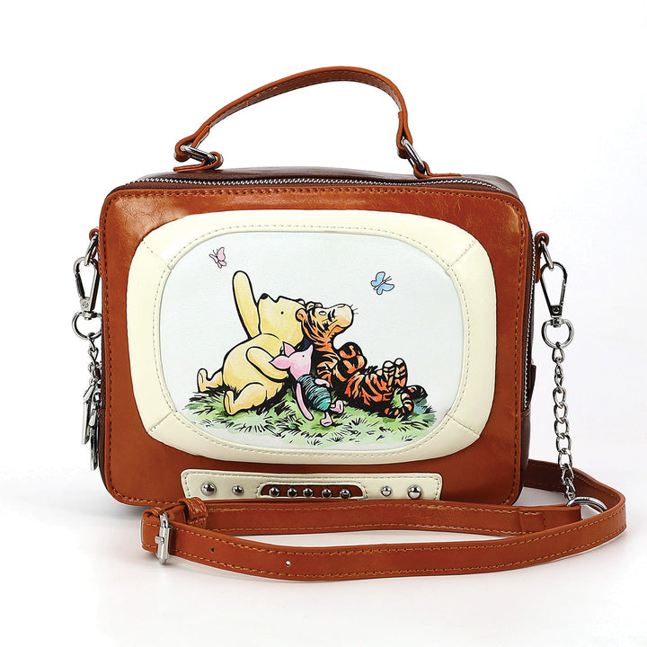 Pooh & Friends Looking up at Sky TV Bag in Vinyl