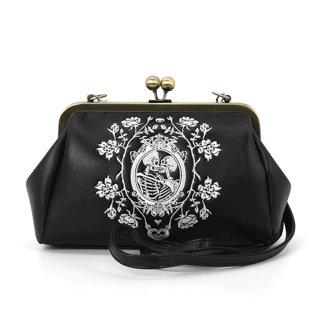 THE LOVERS KISSLOCK BAG IN VINYL