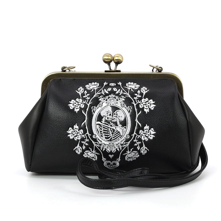 THE LOVERS KISSLOCK BAG IN VINYL