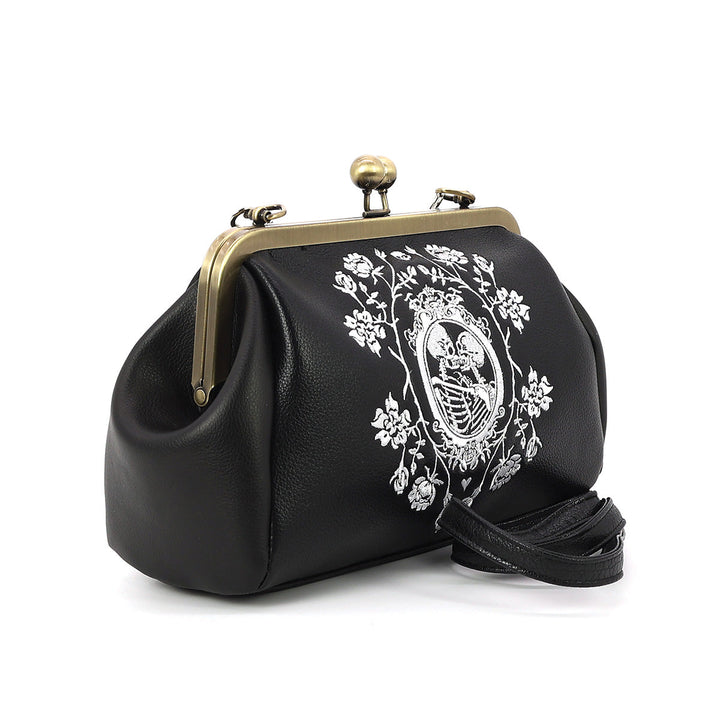 THE LOVERS KISSLOCK BAG IN VINYL