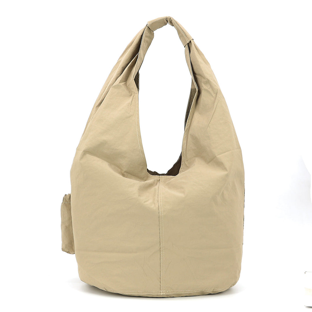 Cat Patch Pocket Hobo Bag in Polyester
