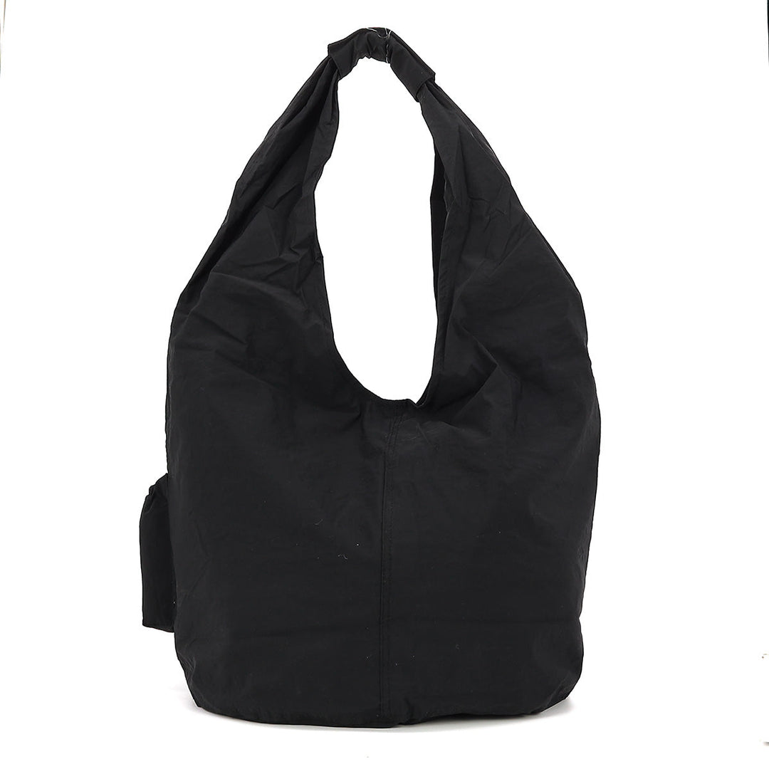 Cat Patch Pocket Hobo Bag in Polyester