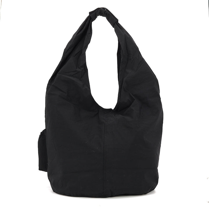 Cat Patch Pocket Hobo Bag in Polyester