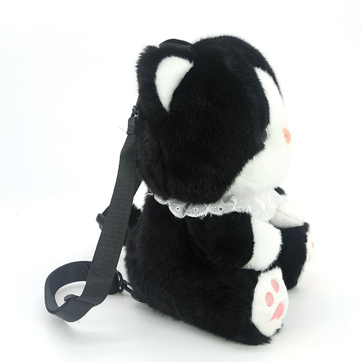 Cute tuxedo cat backpack