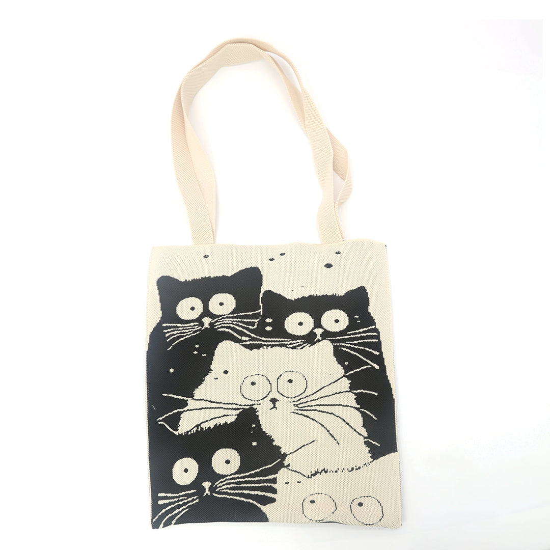 Cats ! Cats ! Cats ! 3 pcs tote bags IN POLYESTER