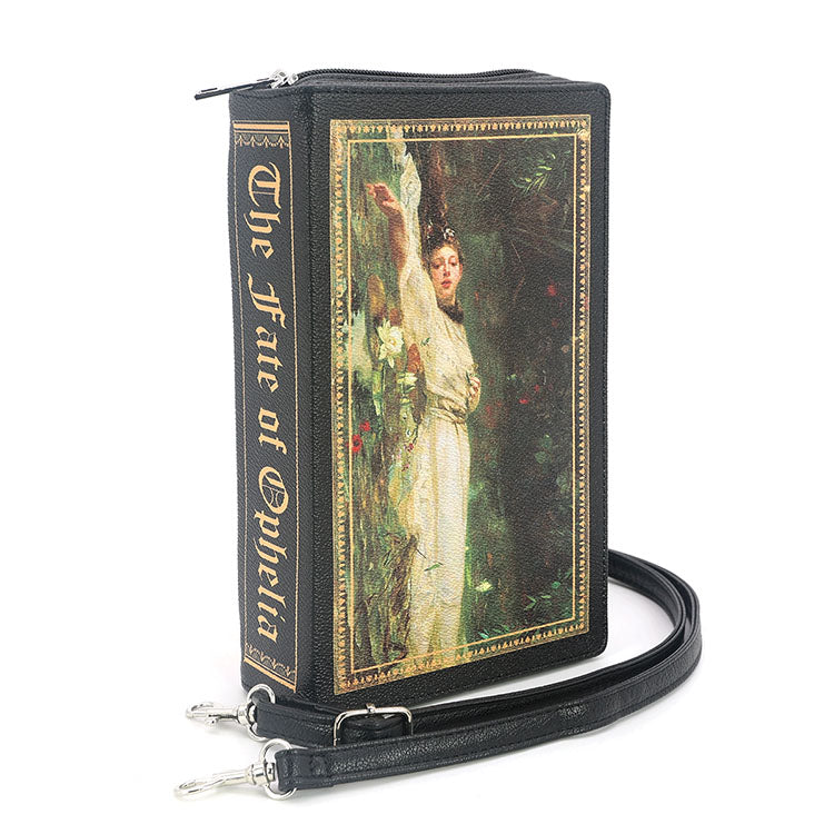 THE  FATE OF OPHELIA BOOK CLUTCH BAG IN VINYL
