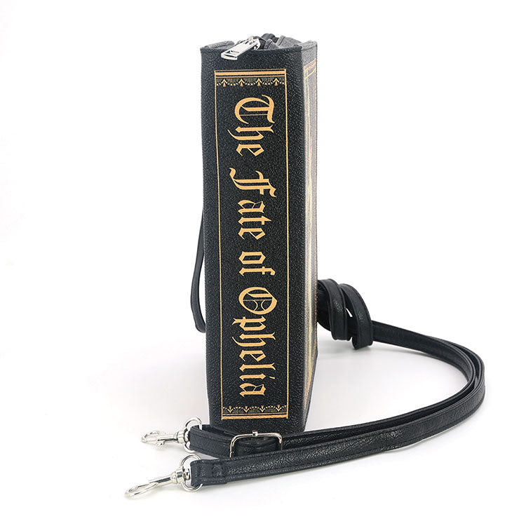 THE  FATE OF OPHELIA BOOK CLUTCH BAG IN VINYL