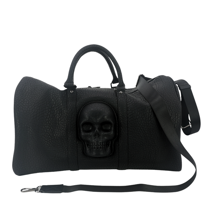 Skull Duffle Bag in Vinyl