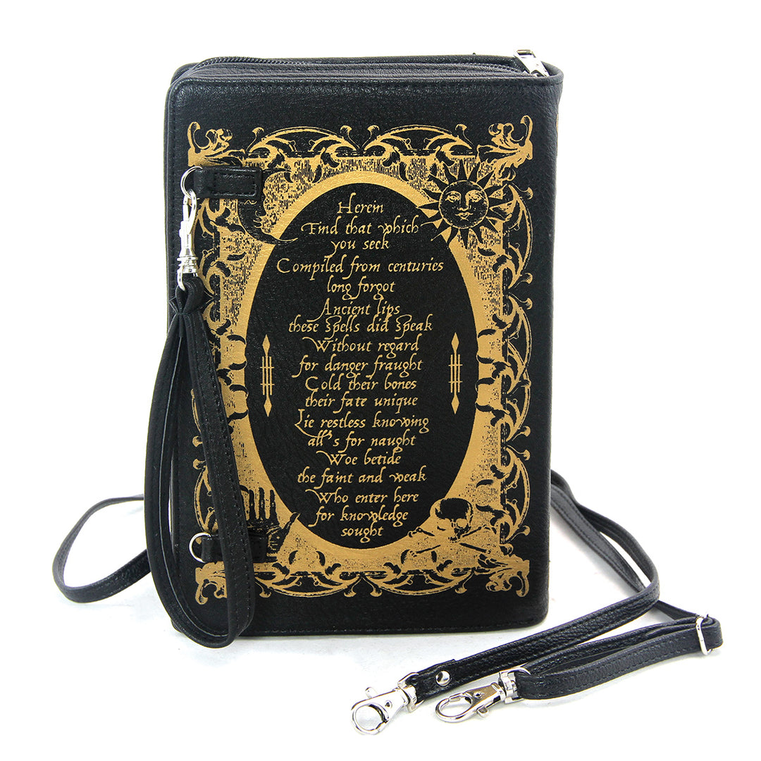 Witch's Library Book Clutch Bag Collection