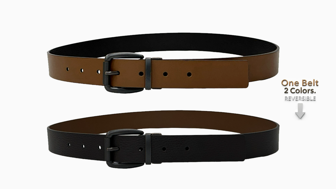 RIDER Reversible Genuine Leather Belts for Women