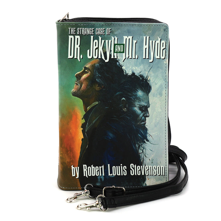 Dr. Jerkyll And Mr. Hyde Book Clutch Bag