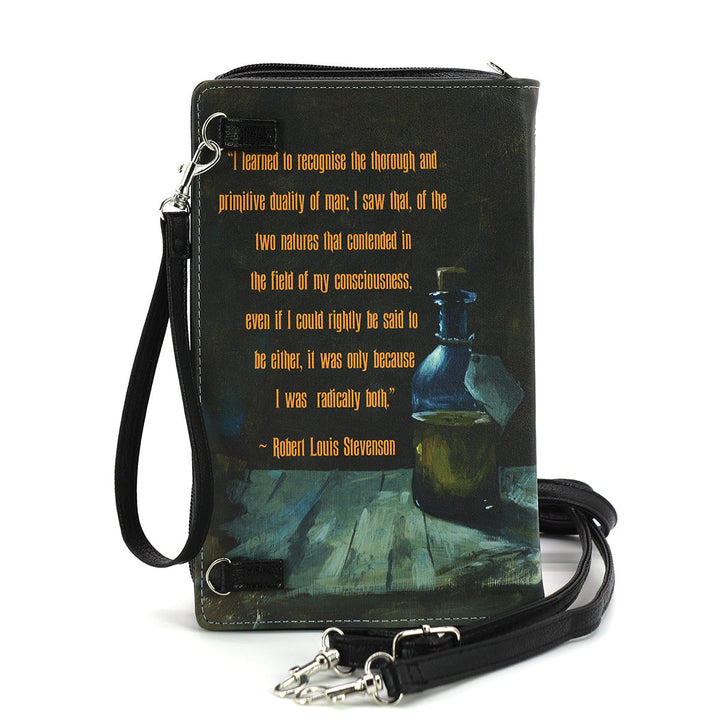 Dr. Jerkyll And Mr. Hyde Book Clutch Bag