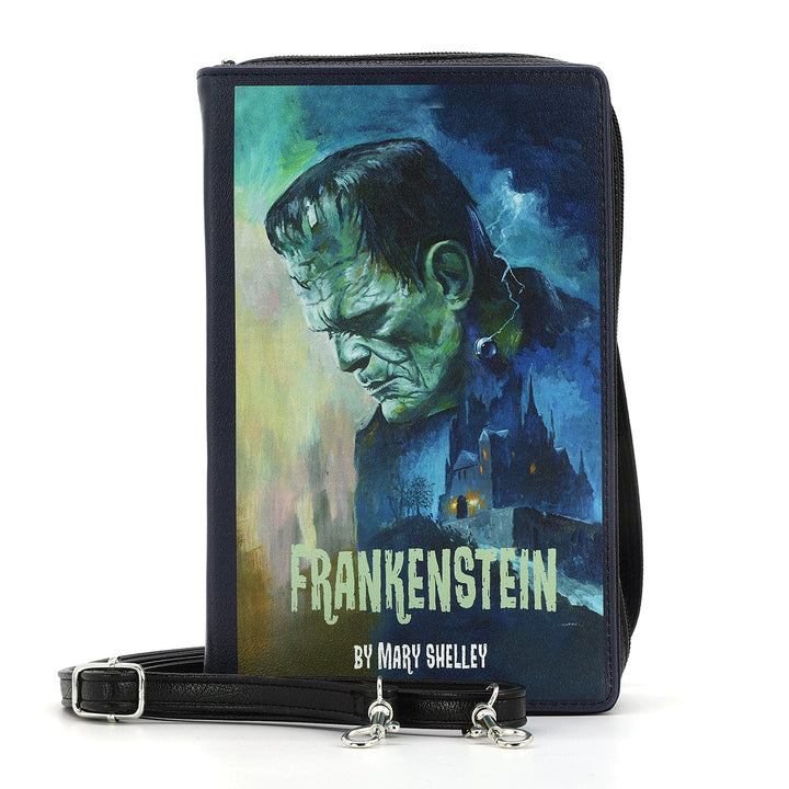 Frankenstein and Bride Book Clutch Bag Collection - CuriousCottageGoods.com