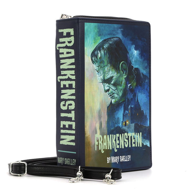 Frankenstein and Bride Book Clutch Bag Collection - CuriousCottageGoods.com