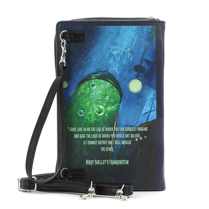 Frankenstein and Bride Book Clutch Bag Collection - CuriousCottageGoods.com