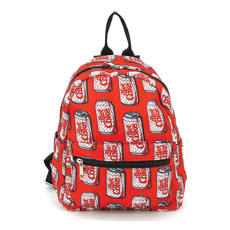 DIET COKE CANS MINI BACKPACK IN POLYESTER