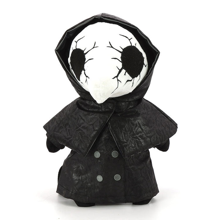 CRACKED EYES PLAGUE DOC PLUSH BACKPACK IN POLYSTER