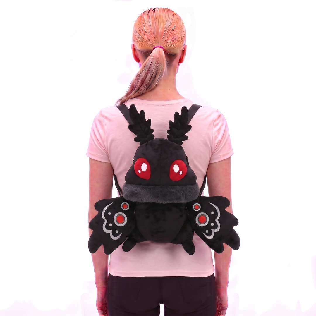 MOTH PLUSH BACKPACK IN POLYSTER
