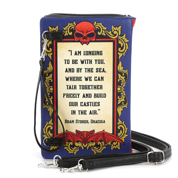 Spooky Stories Book Clutch Bag