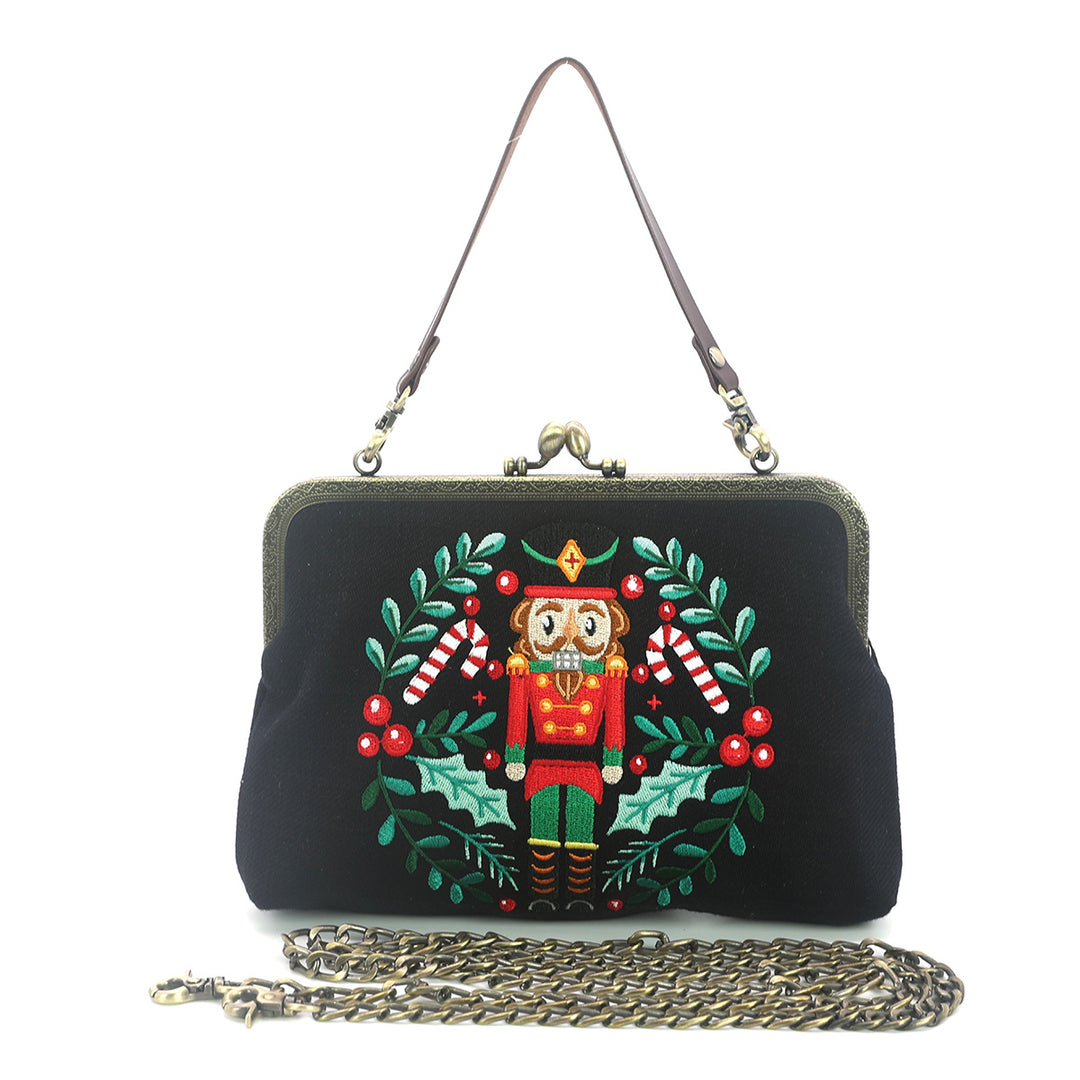 Nutcracker Kisslock Bag